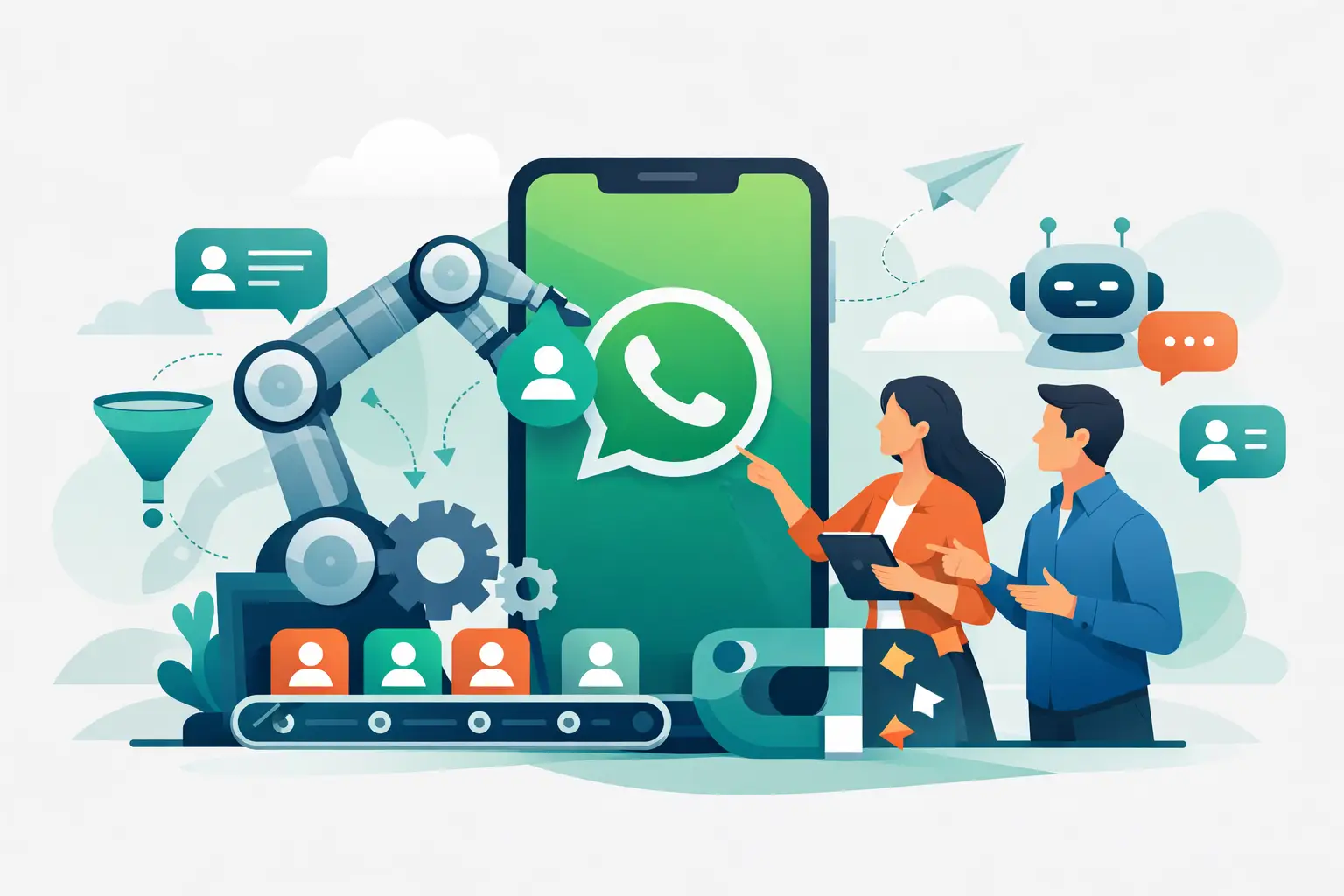 Automatización WhatsApp para captar clientes