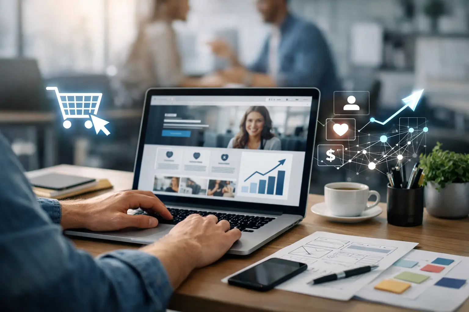 Diseño web que convierte visitas en clientes
