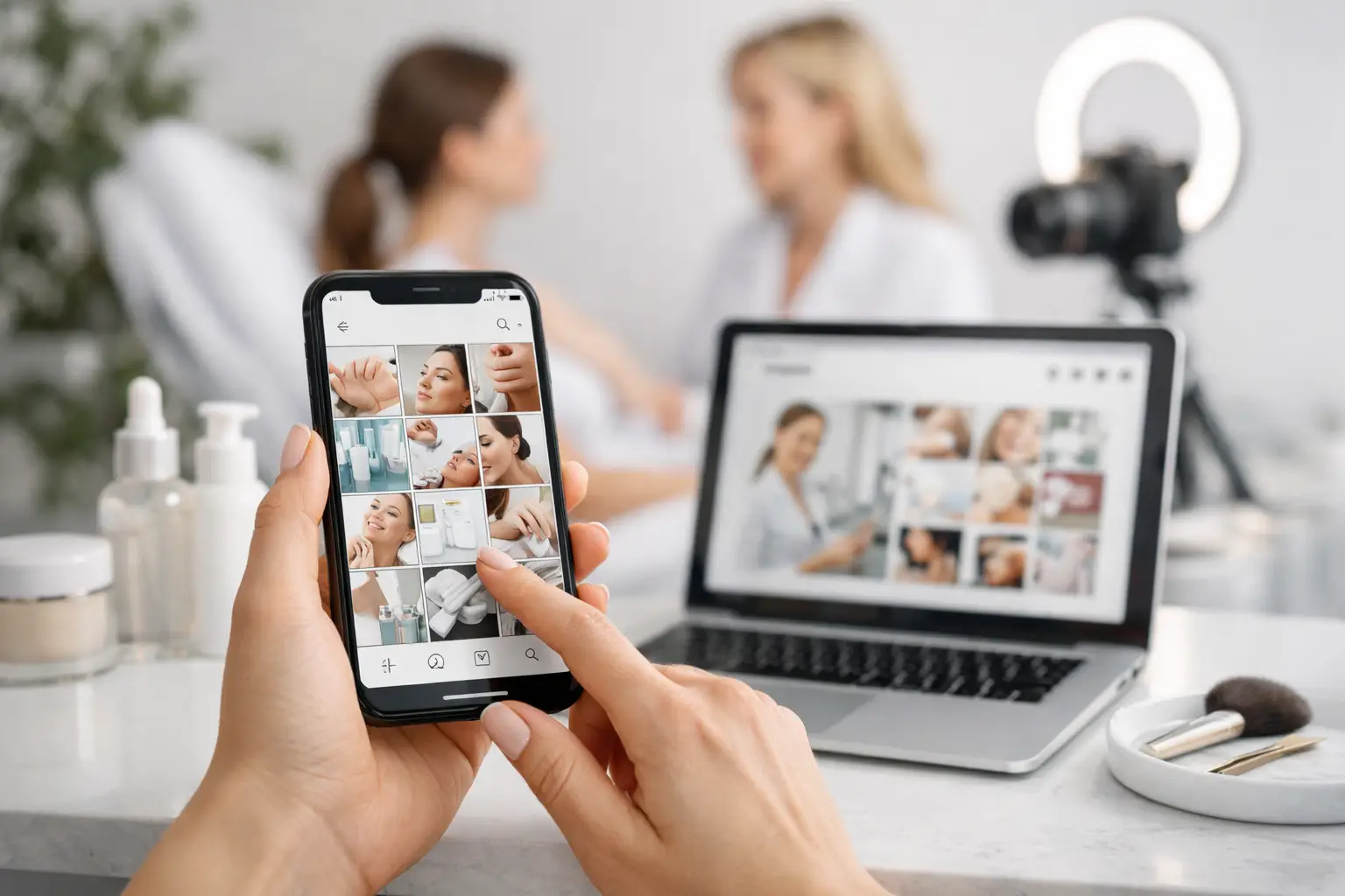 Gestión de Instagram para clínicas estéticas