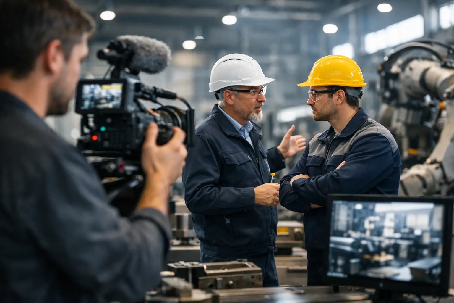 Video corporativo para empresas industriales