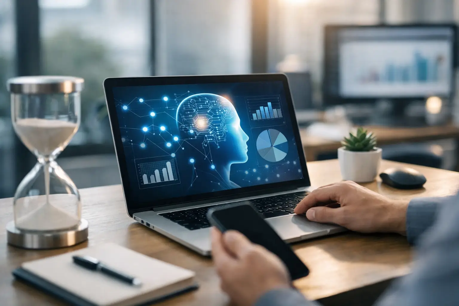 Cómo ahorrar tiempo con IA en marketing digital