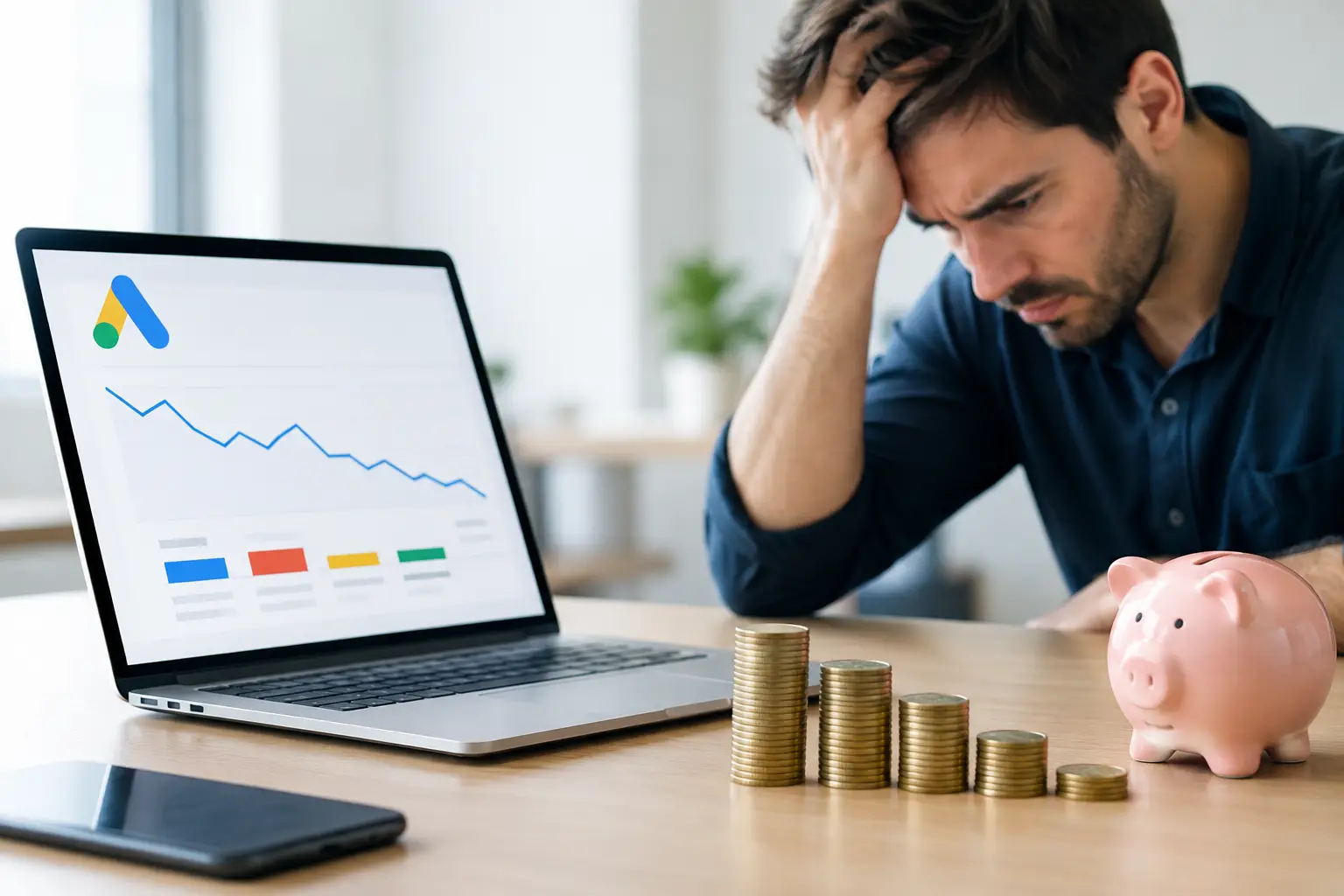 Errores que hacen perder dinero en Google Ads