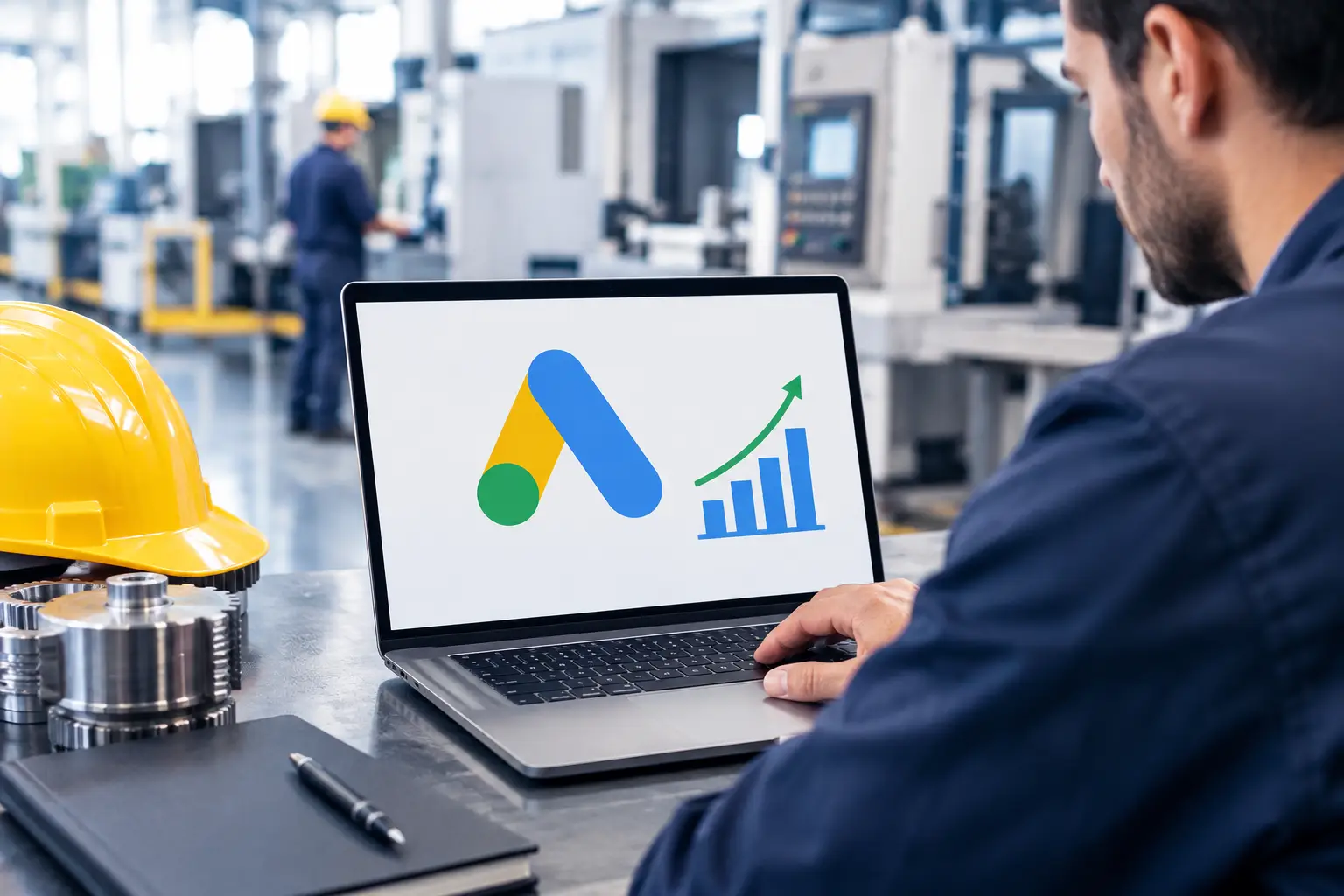 Google Ads para empresas industriales rentables