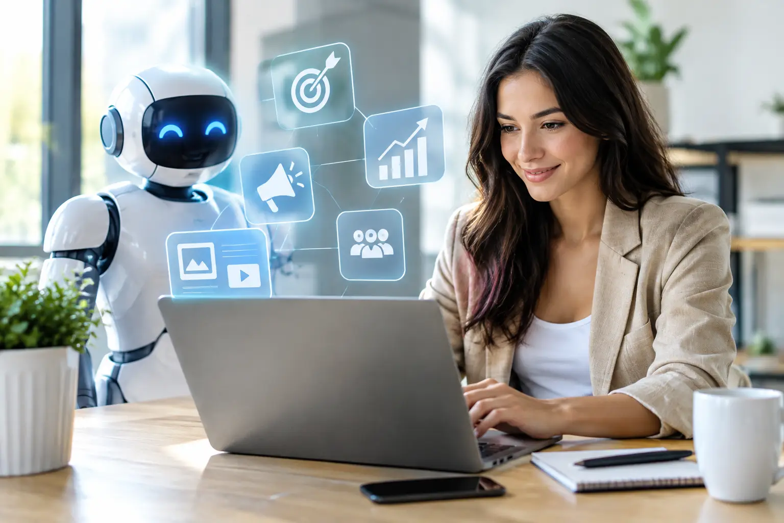 Ventajas del marketing digital con IA para empresas
